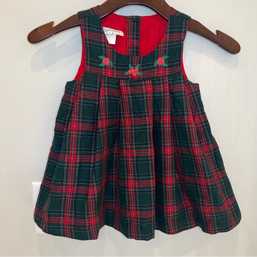Samara Christmas Dress Girls 2T